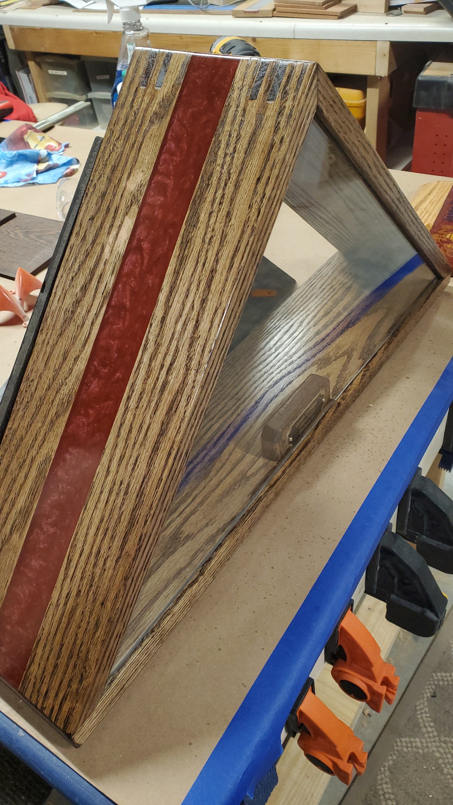 Folded American Flag Displays